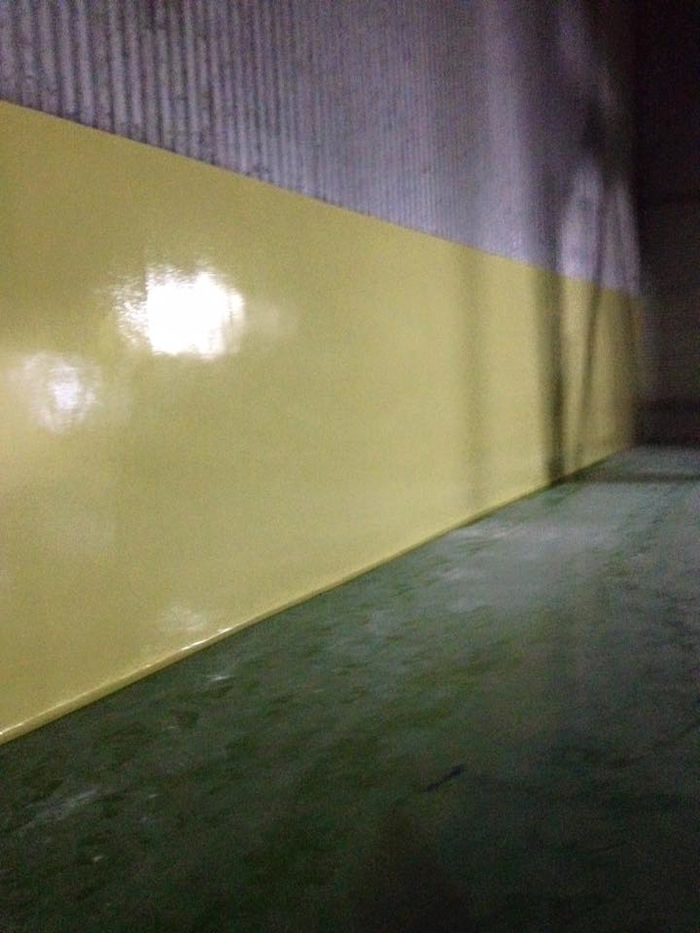 Sơn epoxy sàn và tường nhà xưởng