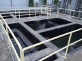 Bọc composite bể xử lý nước thải nhà máy Tôn Kim Sen - KCN Yên Phong - Bắc Ninh