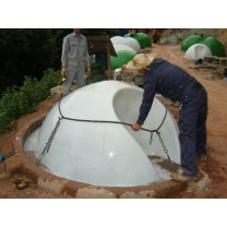 Lắp đặt hầm bể Biogas Composite