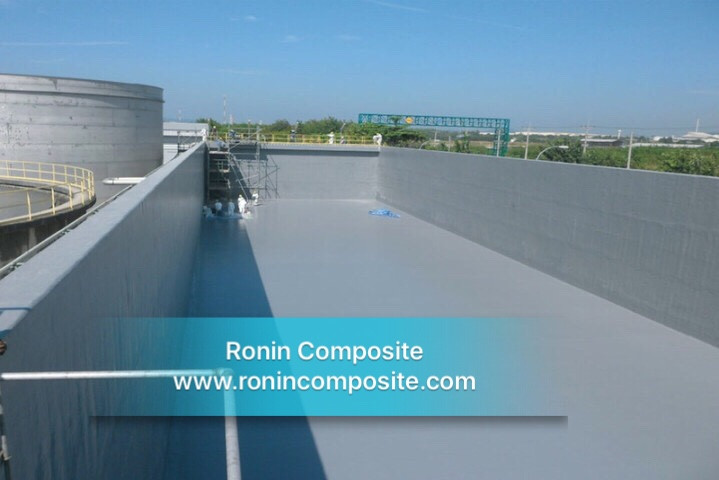 Bọc Composite bể chứa nước sạch