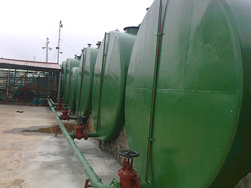 Bọc Composite bồn chứa xăng dầu
